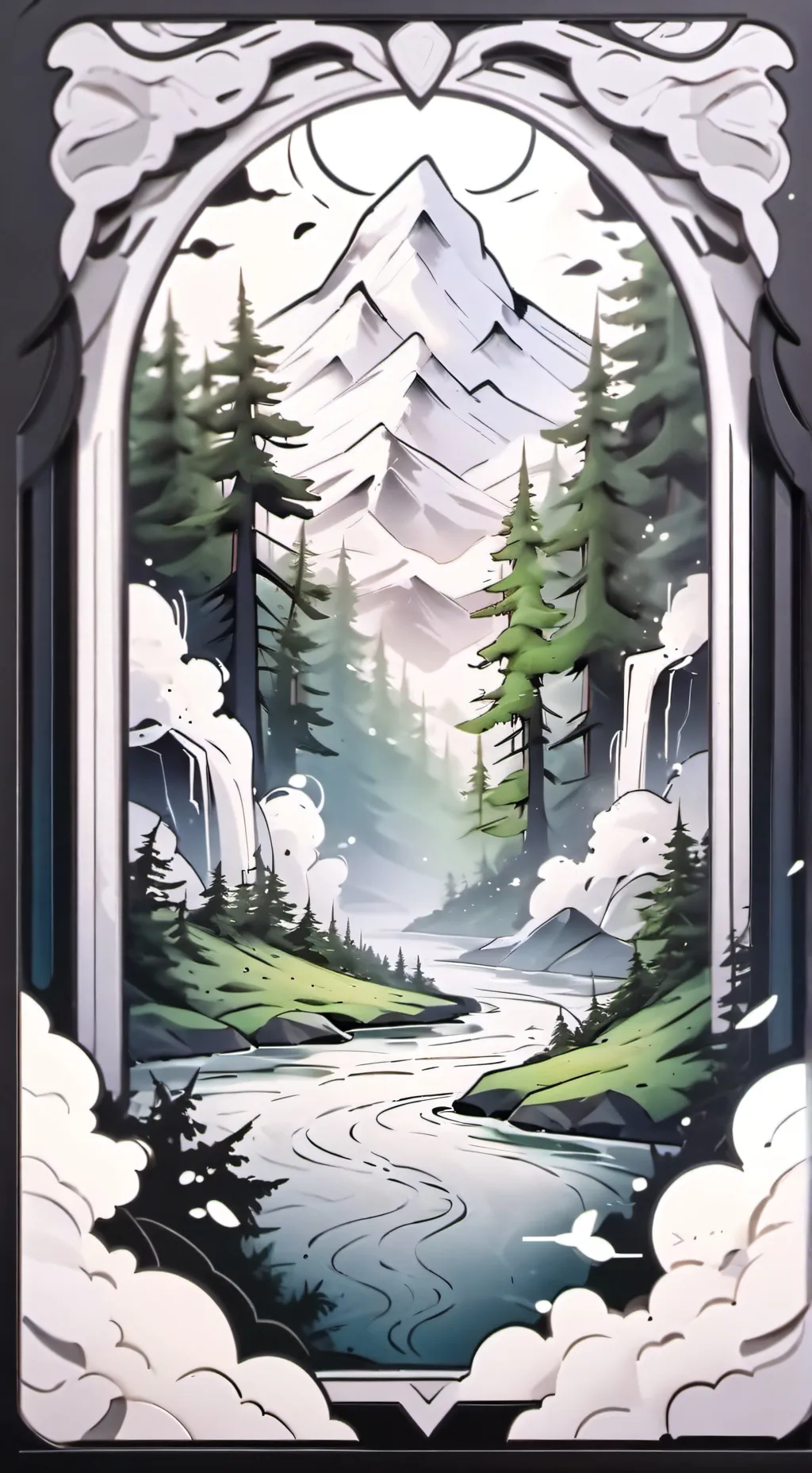 ai character: ☆Fpe camping!☆ background
