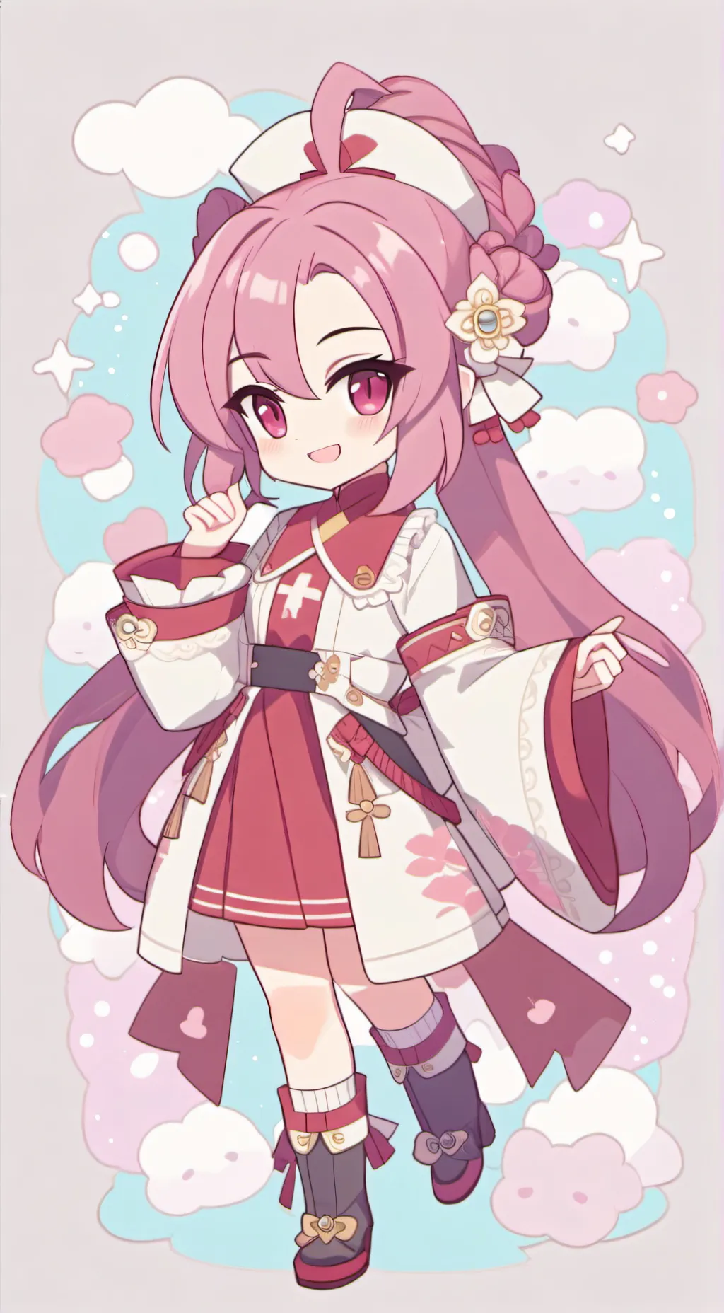 ai character: Mika background