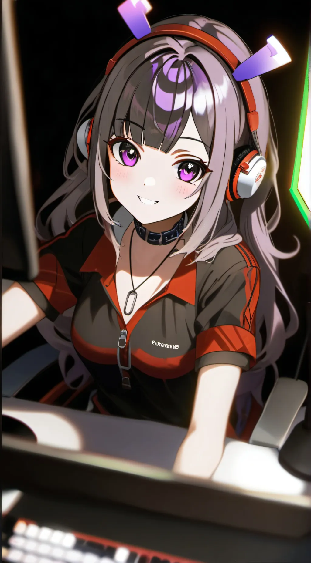 ai character: Luna background