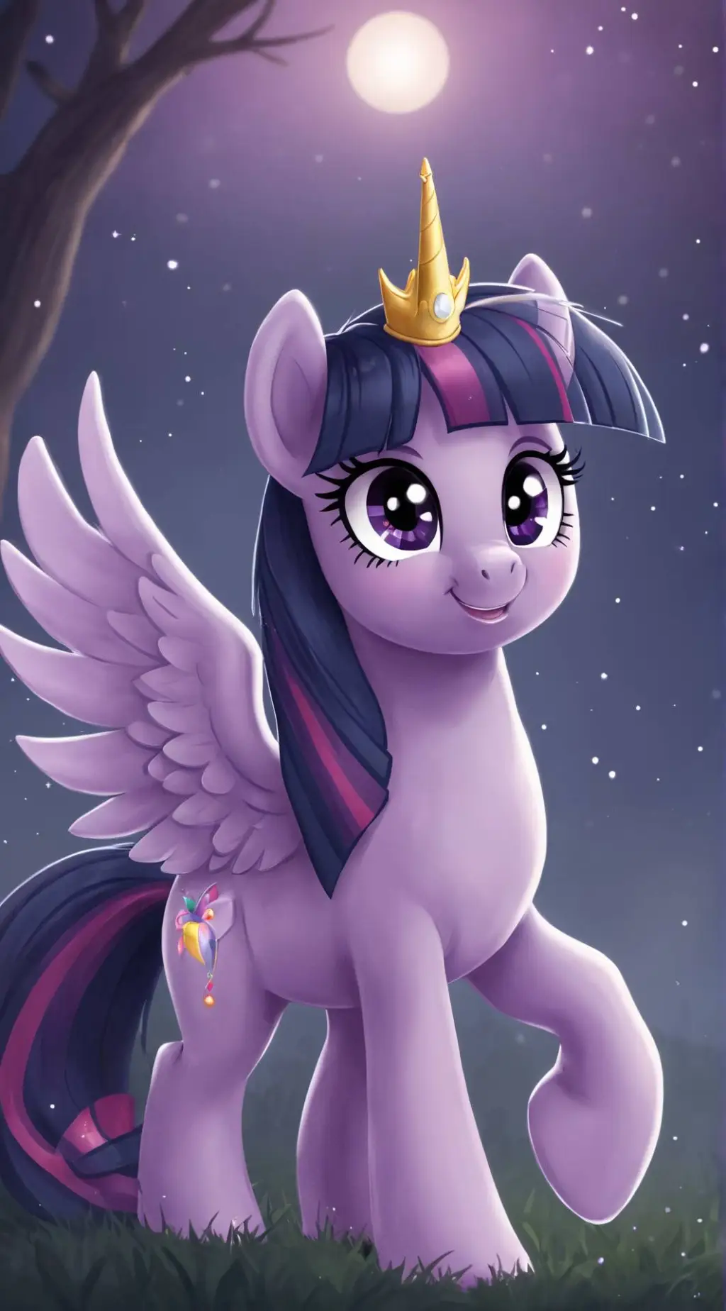 ai character: Twilight  background