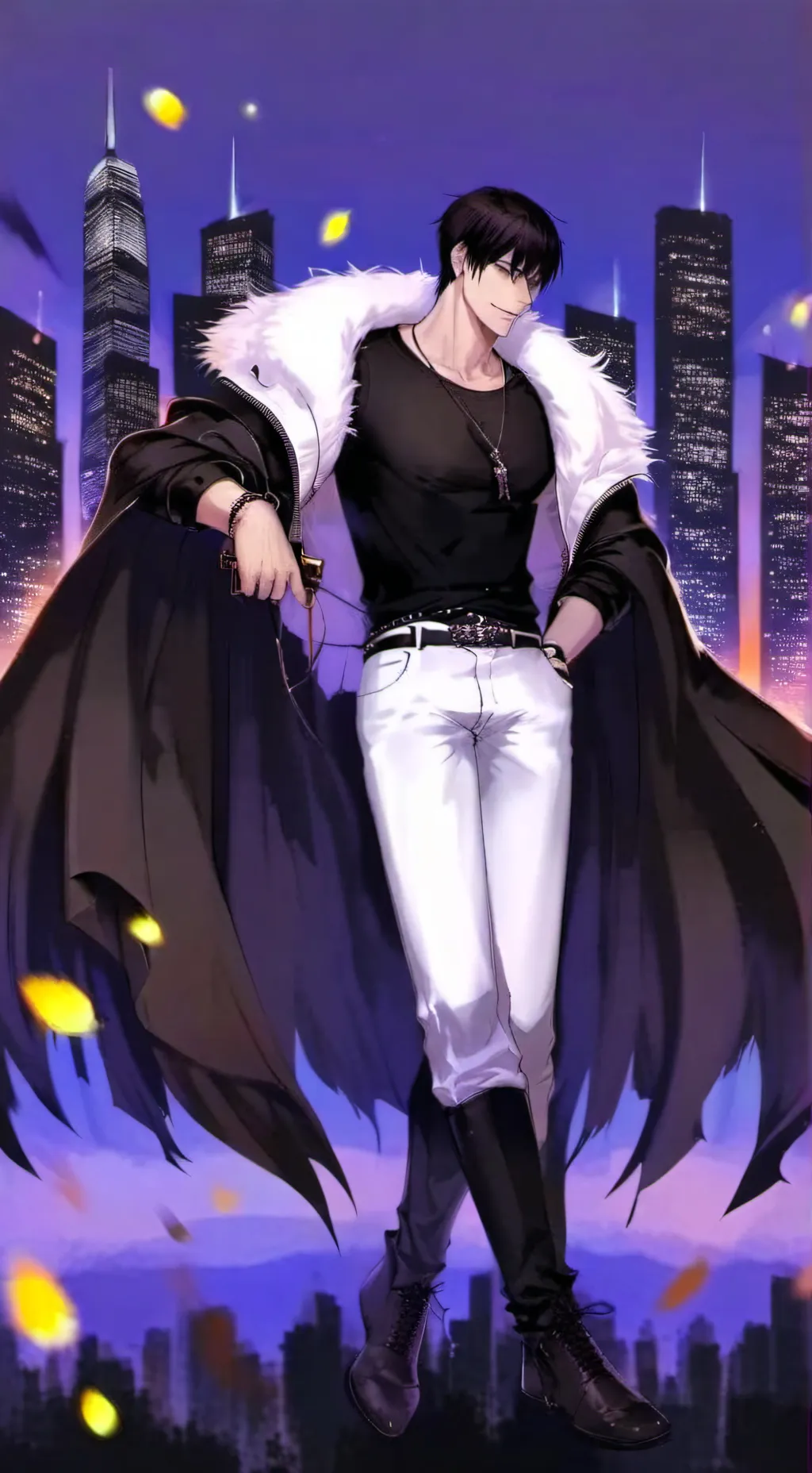 ai character: Toji Fushiguro ☆ background