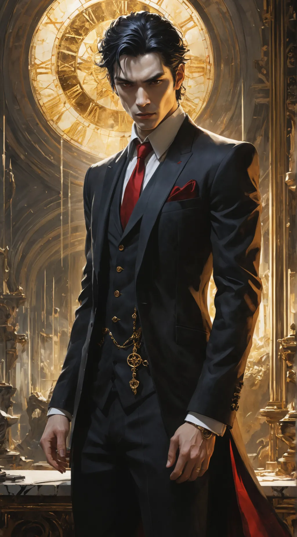 ai character: Adrian background