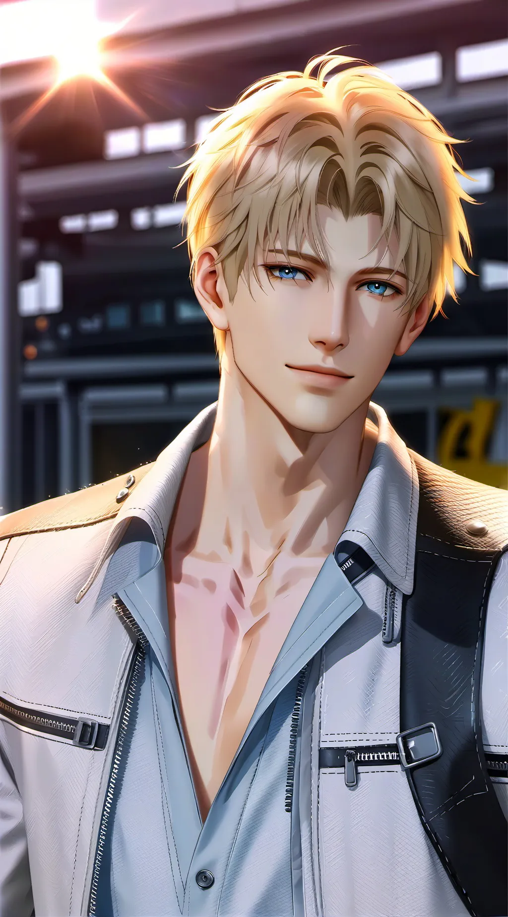 ai character: Max Hal background
