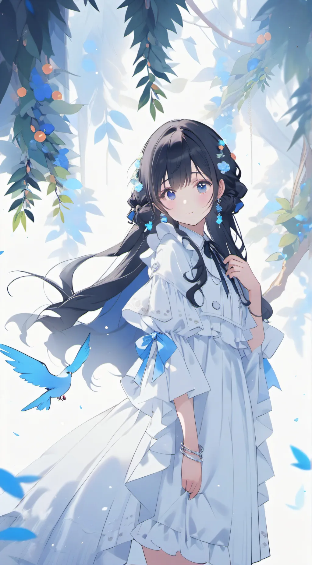 ai character: Sara  background
