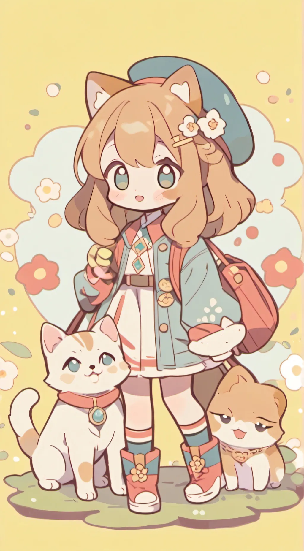 ai character: Dw AI background