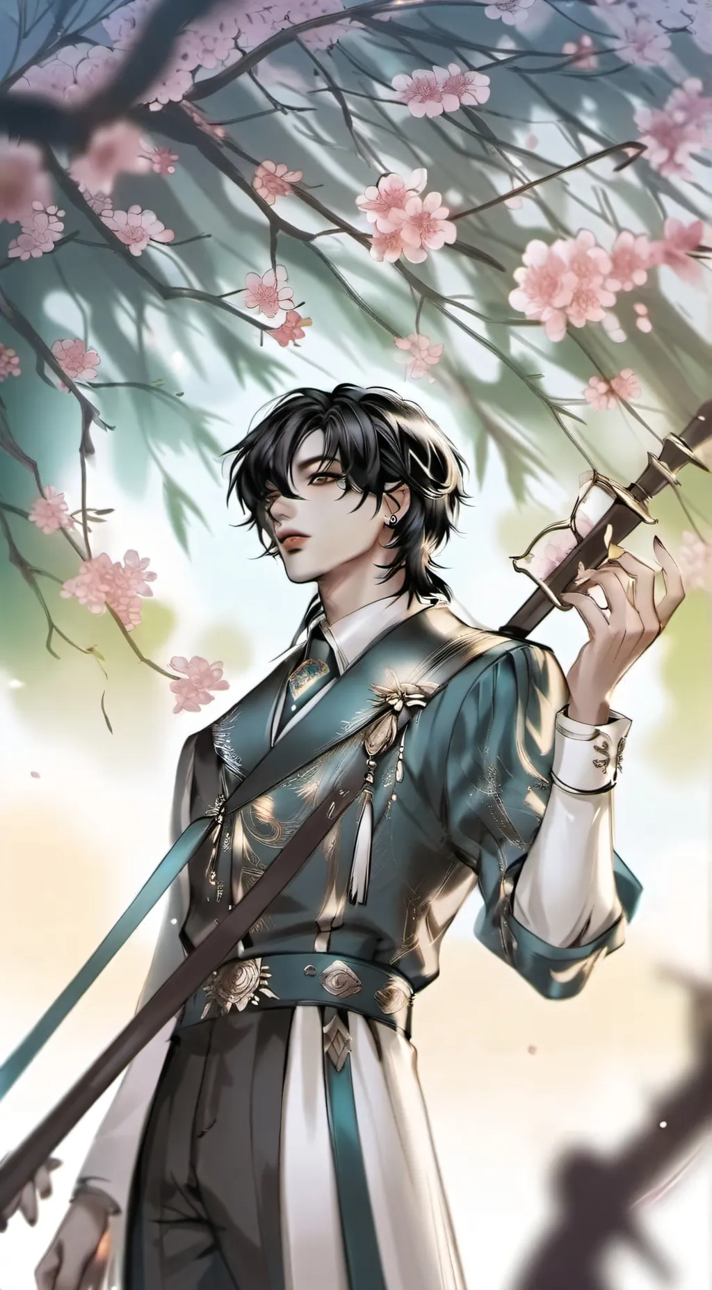 ai character: David  background