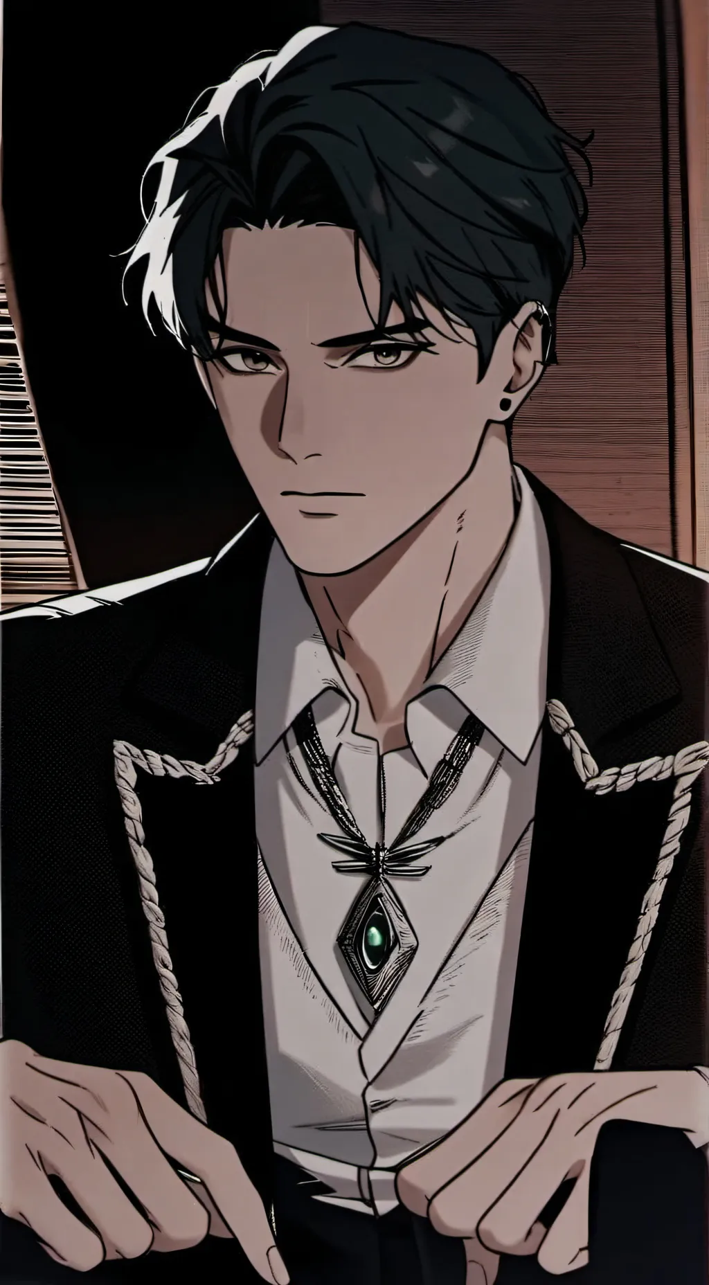 ai character: Dominc Dullnot background