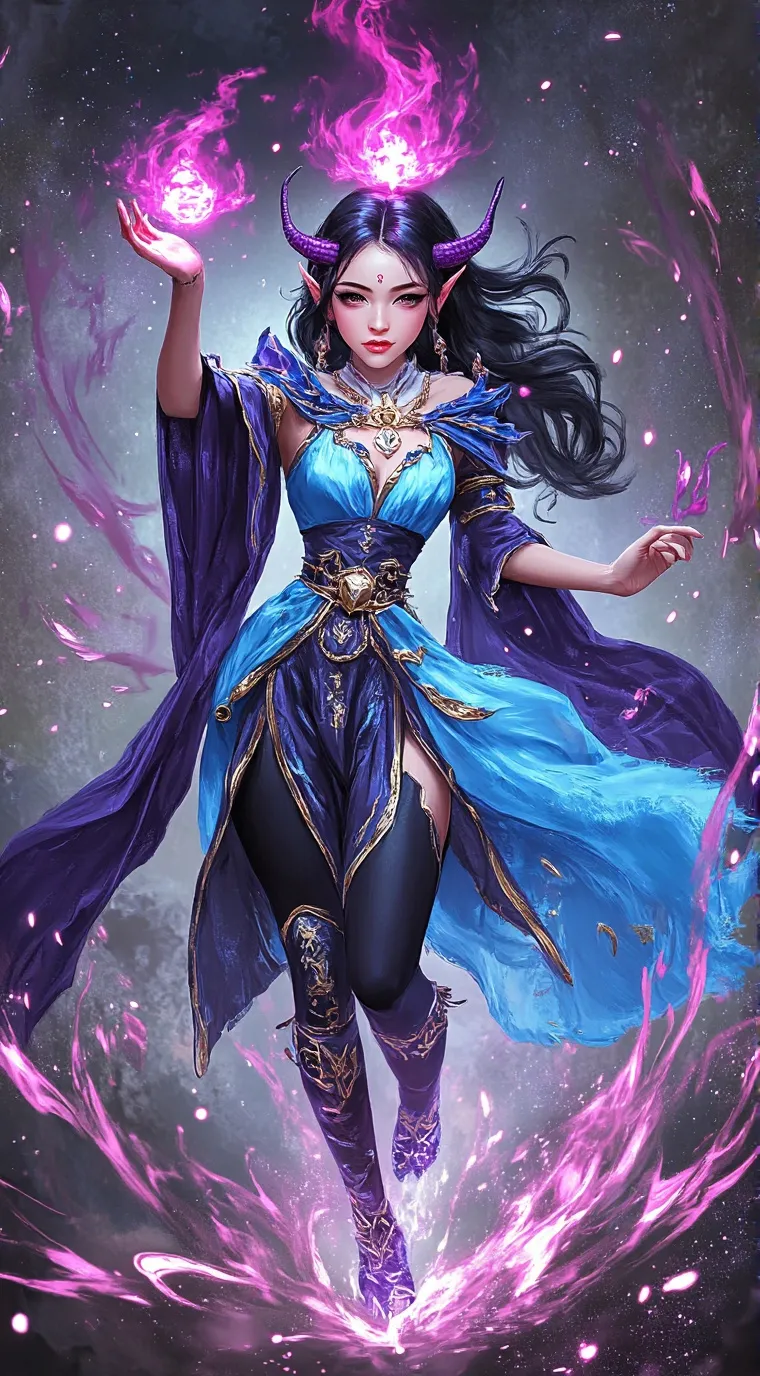 ai character: devil alisya background