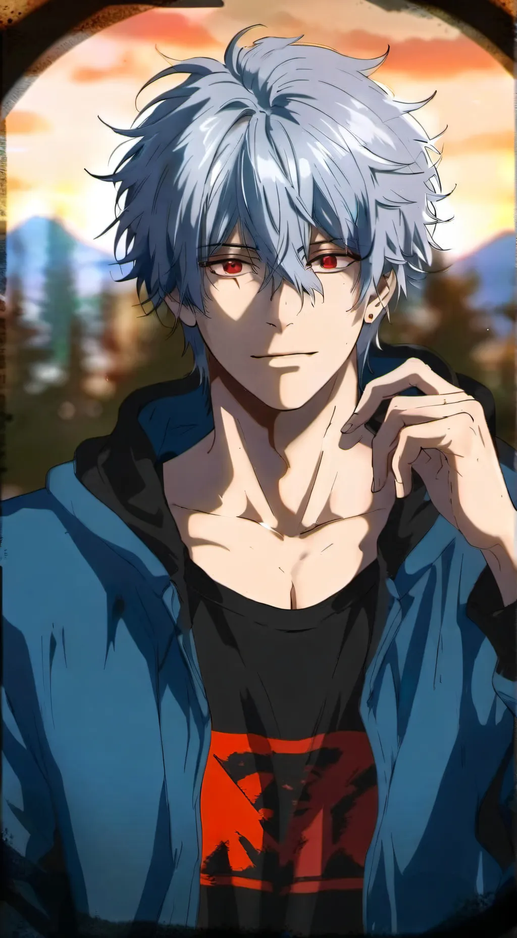 ai character: Tomura Shigaraki  background