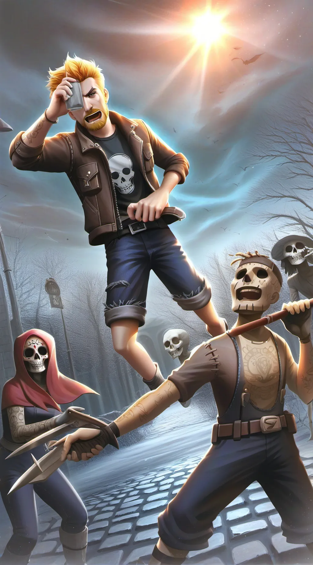 ai character: Atraparo Leyendas background