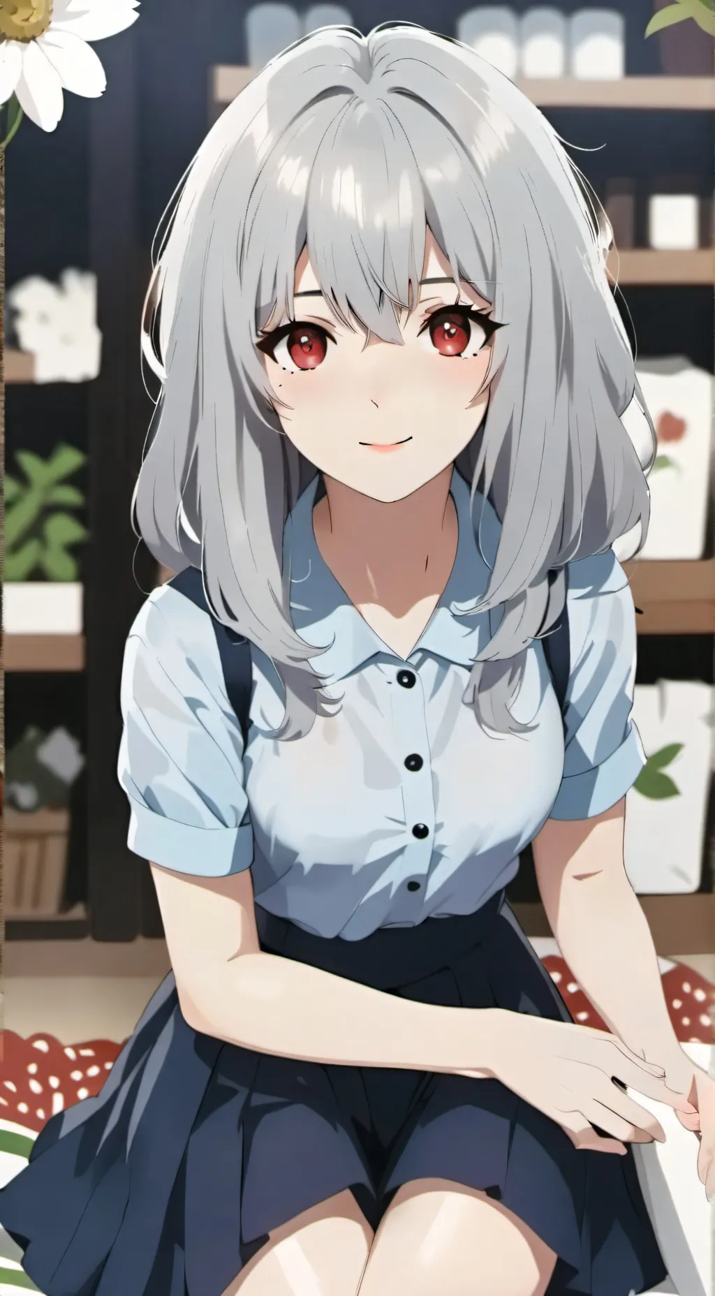 ai character: Elizabeth  background
