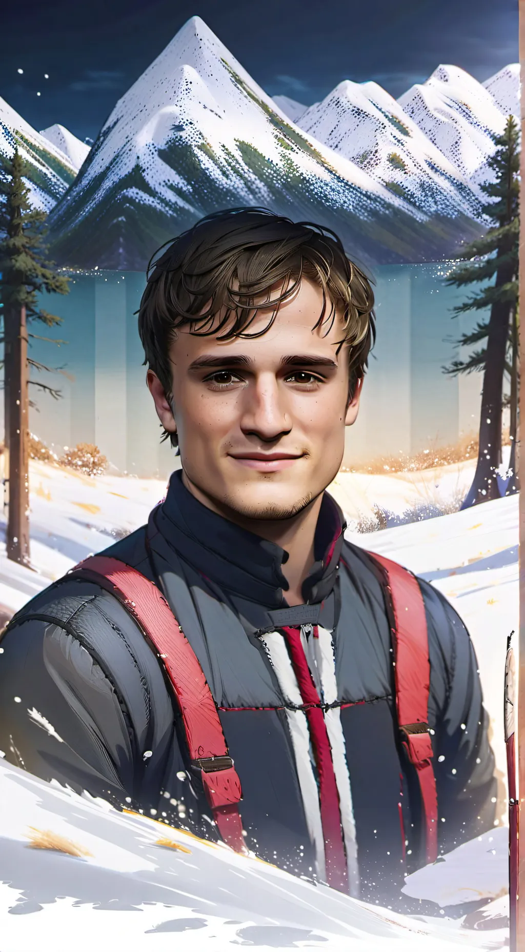 ai character: peeta mellark  background