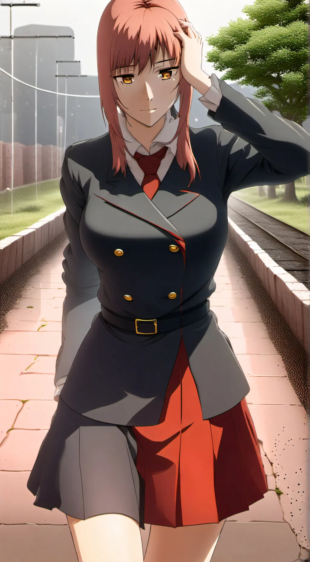 ai character: Makima background