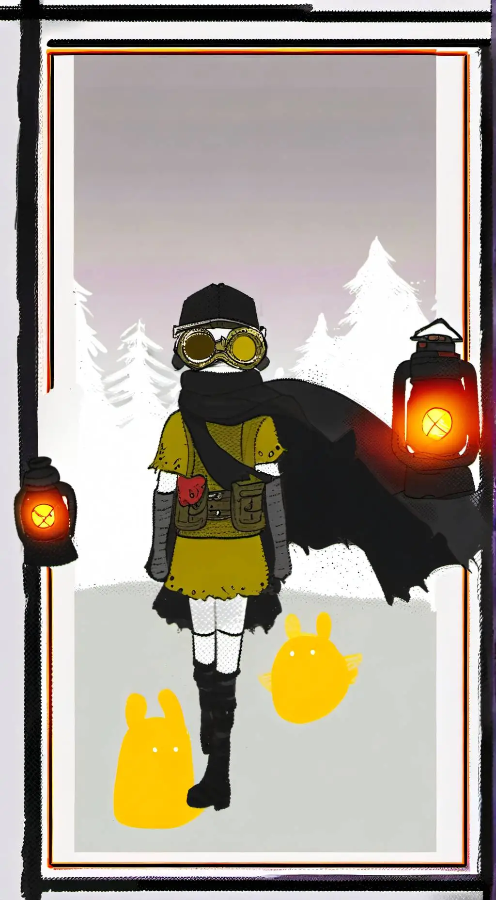 ai character: scarecrow my LN OC background
