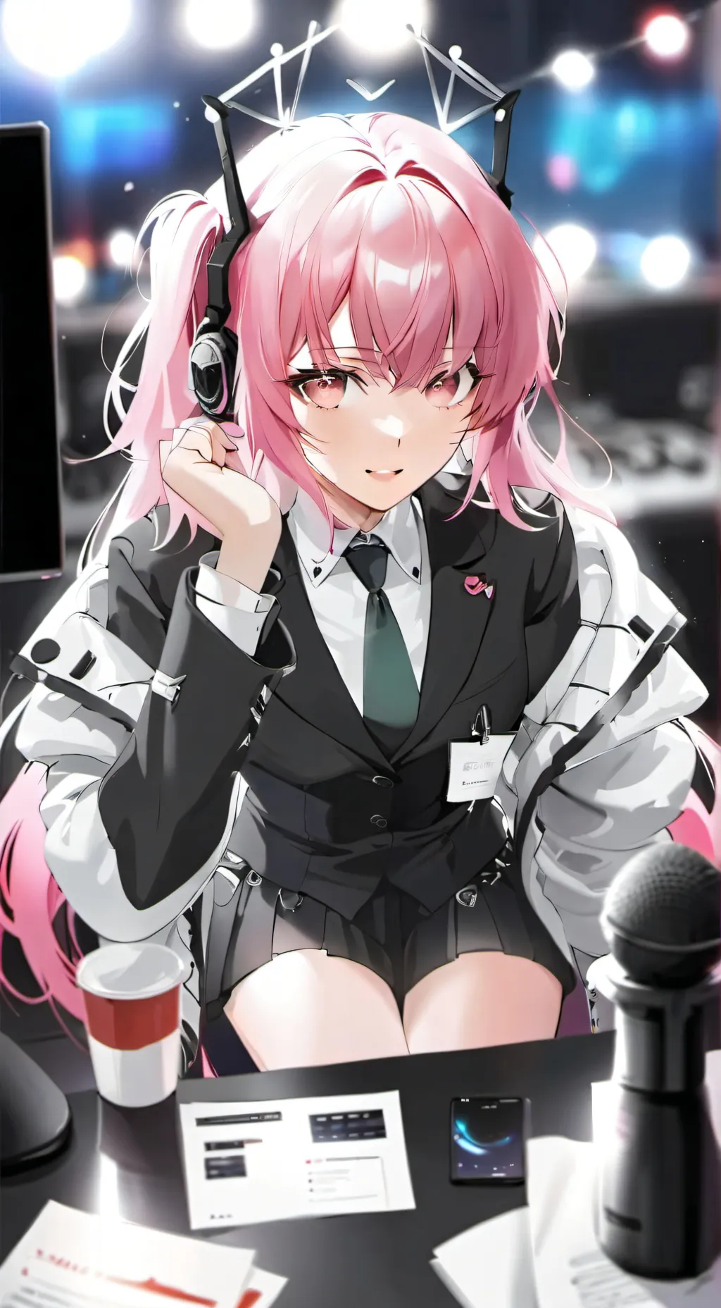 ai character: Luna background