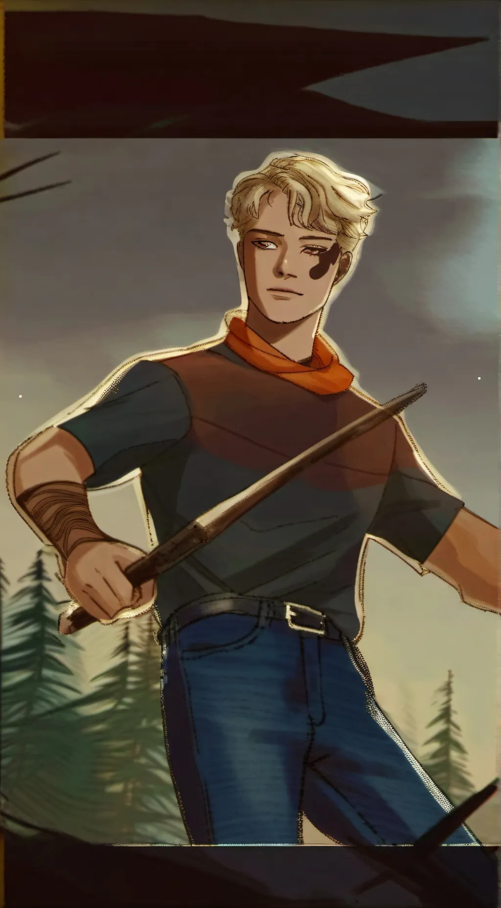 ai character: Luke castellan background
