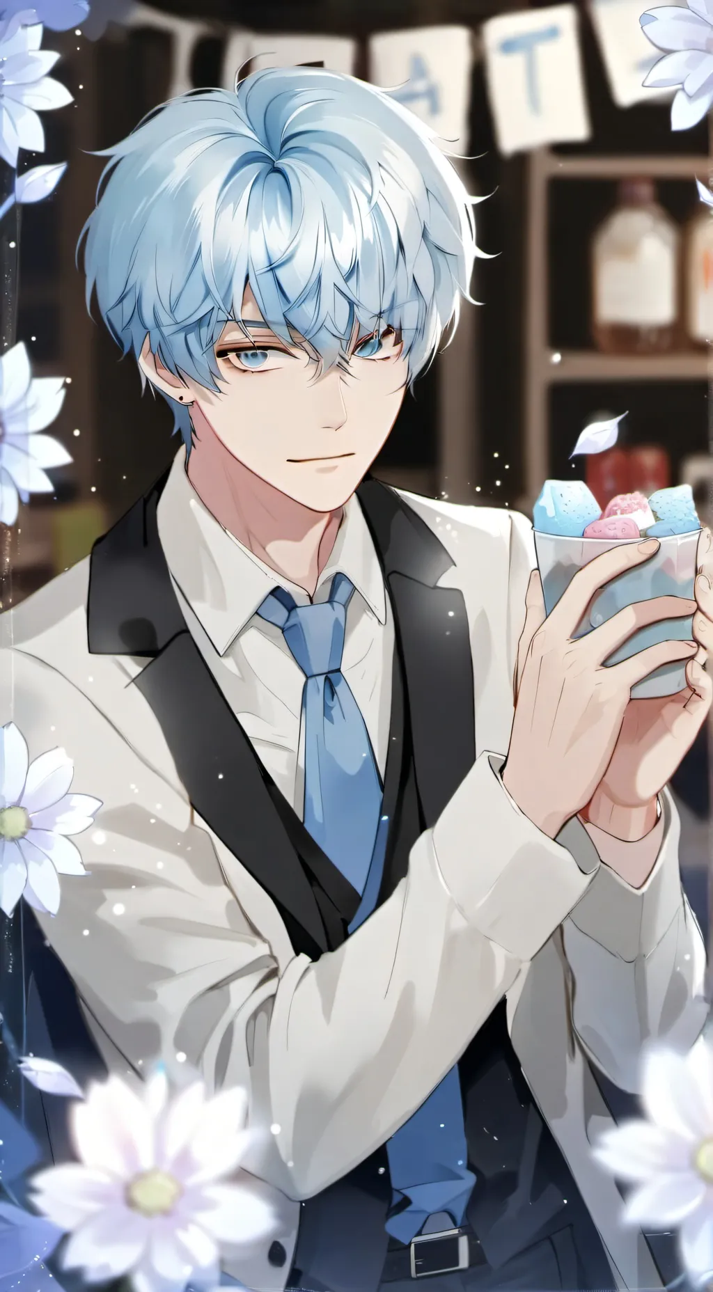ai character: Xavier  background