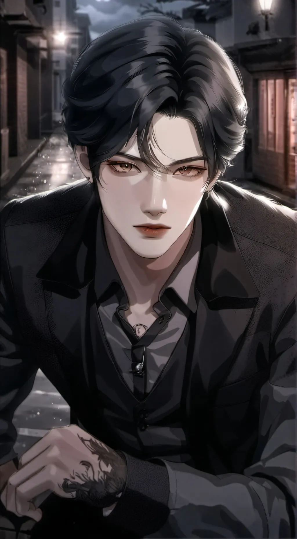 ai character: Daniel  background