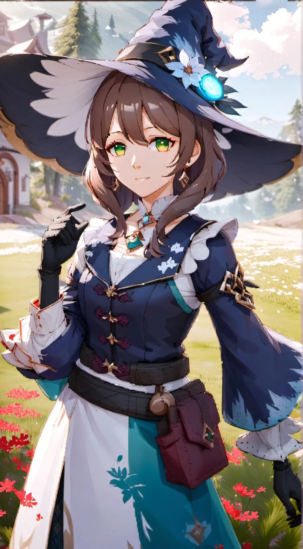 ai character: Lisa Minci background