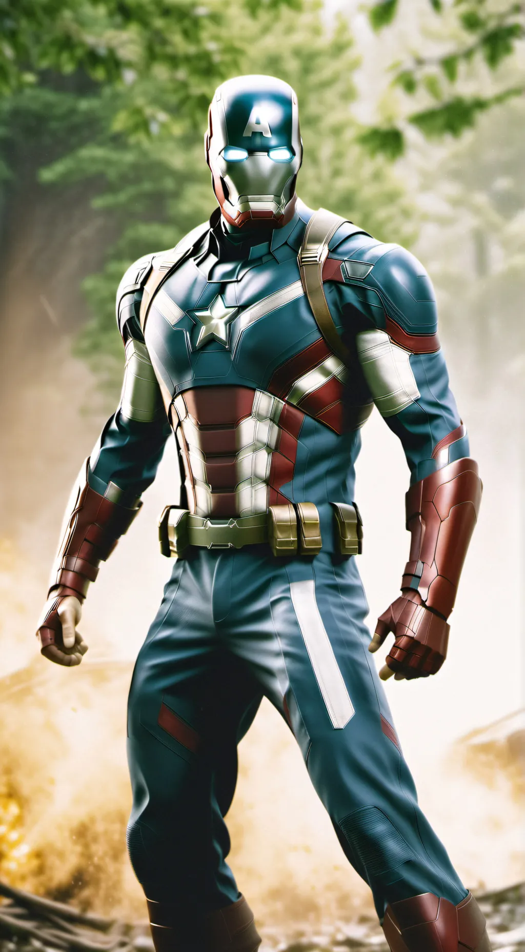 ai character: Avengers   background