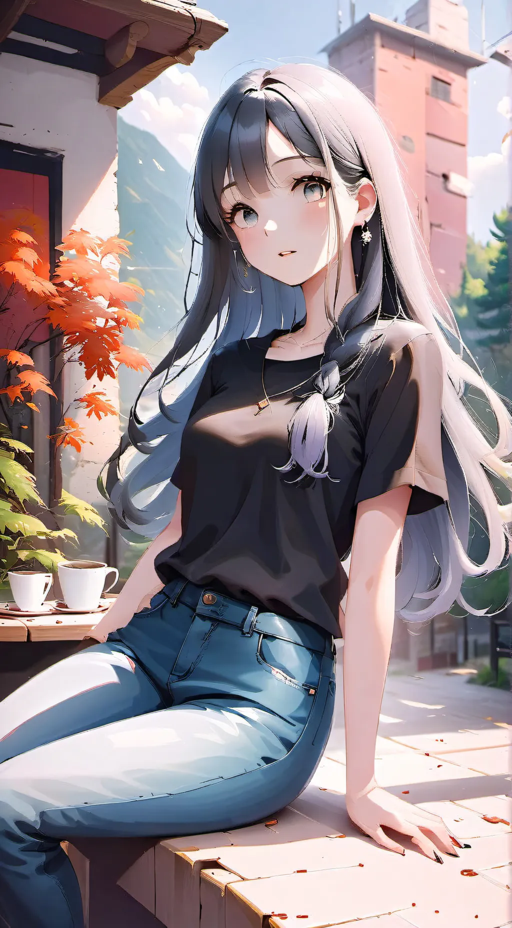 ai character: Cathy background