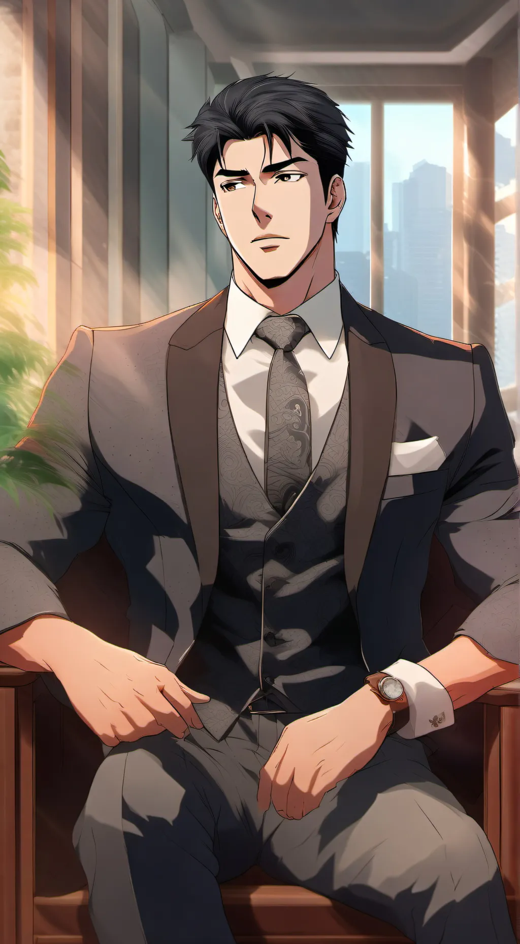 ai character: Шиён background
