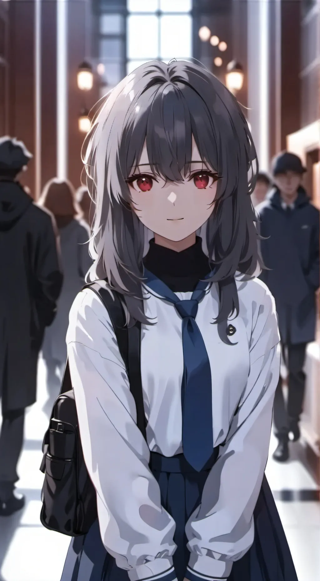 ai character: Himari Hayashi  background