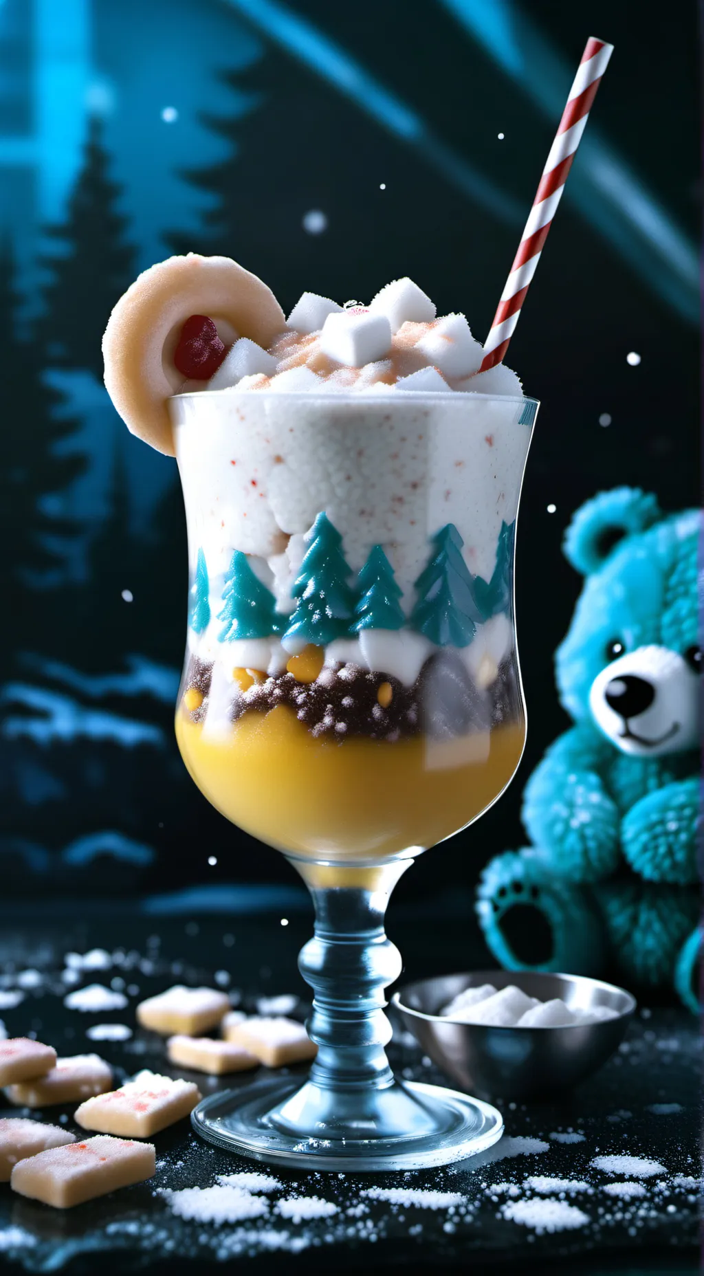 ai character: </FESTIVE SLUSHI> background