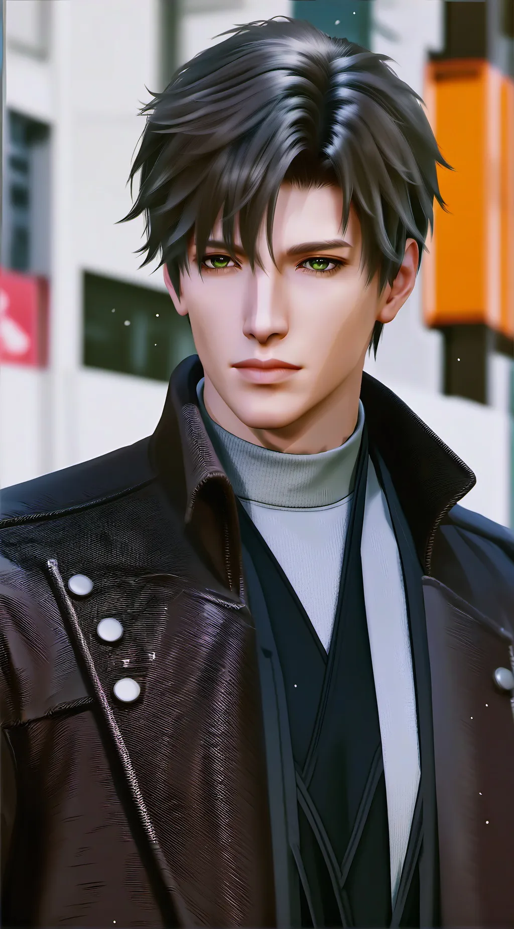 ai character: Neo Miller  background