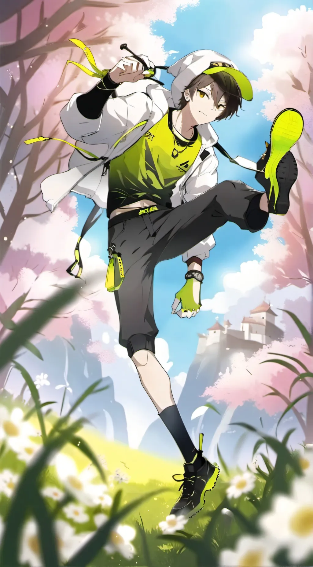 ai character: entrenador  background