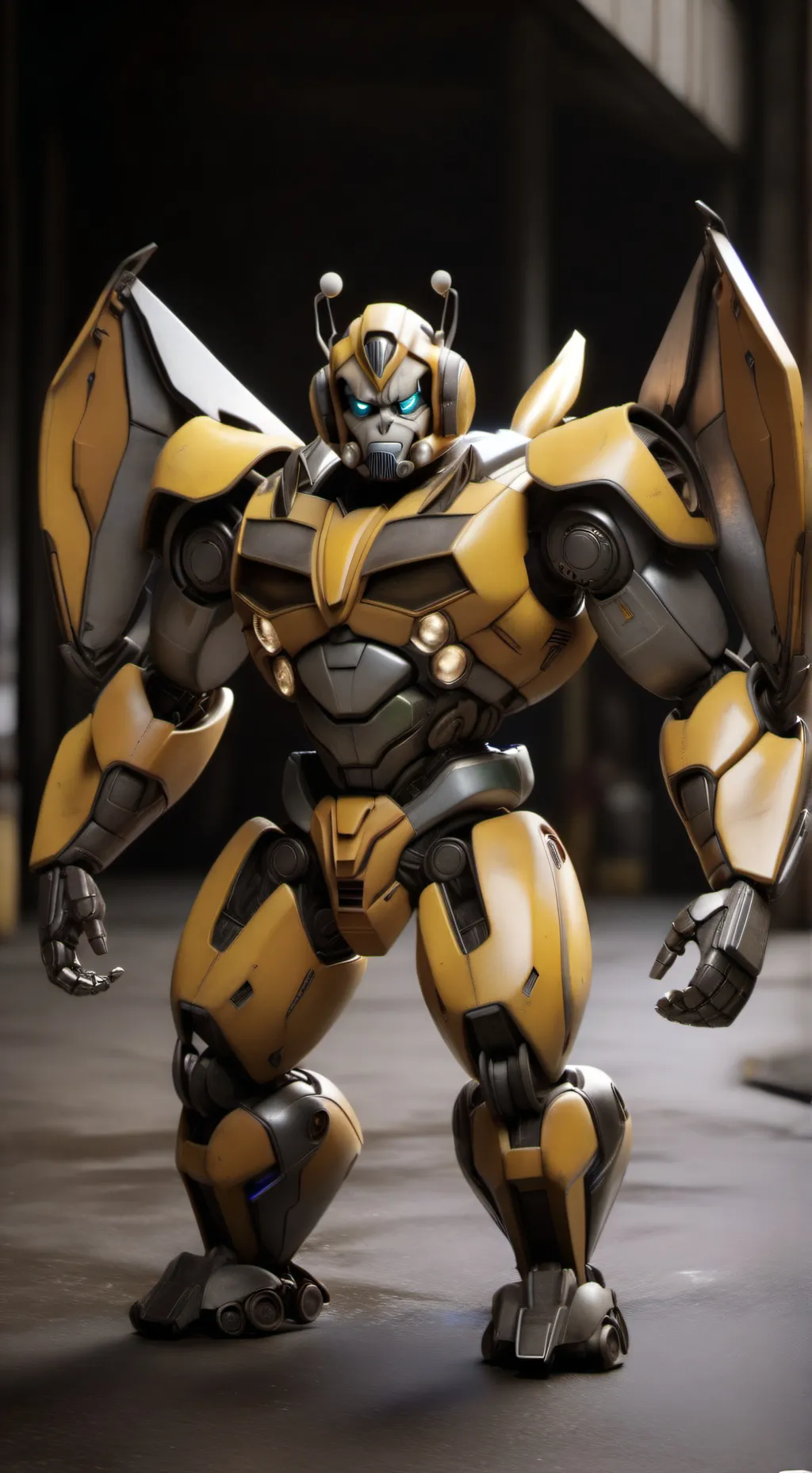 ai character: Bumblebee angst  background