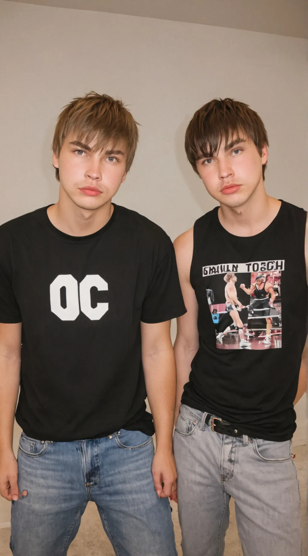 ai character: SAM AND COLBY background
