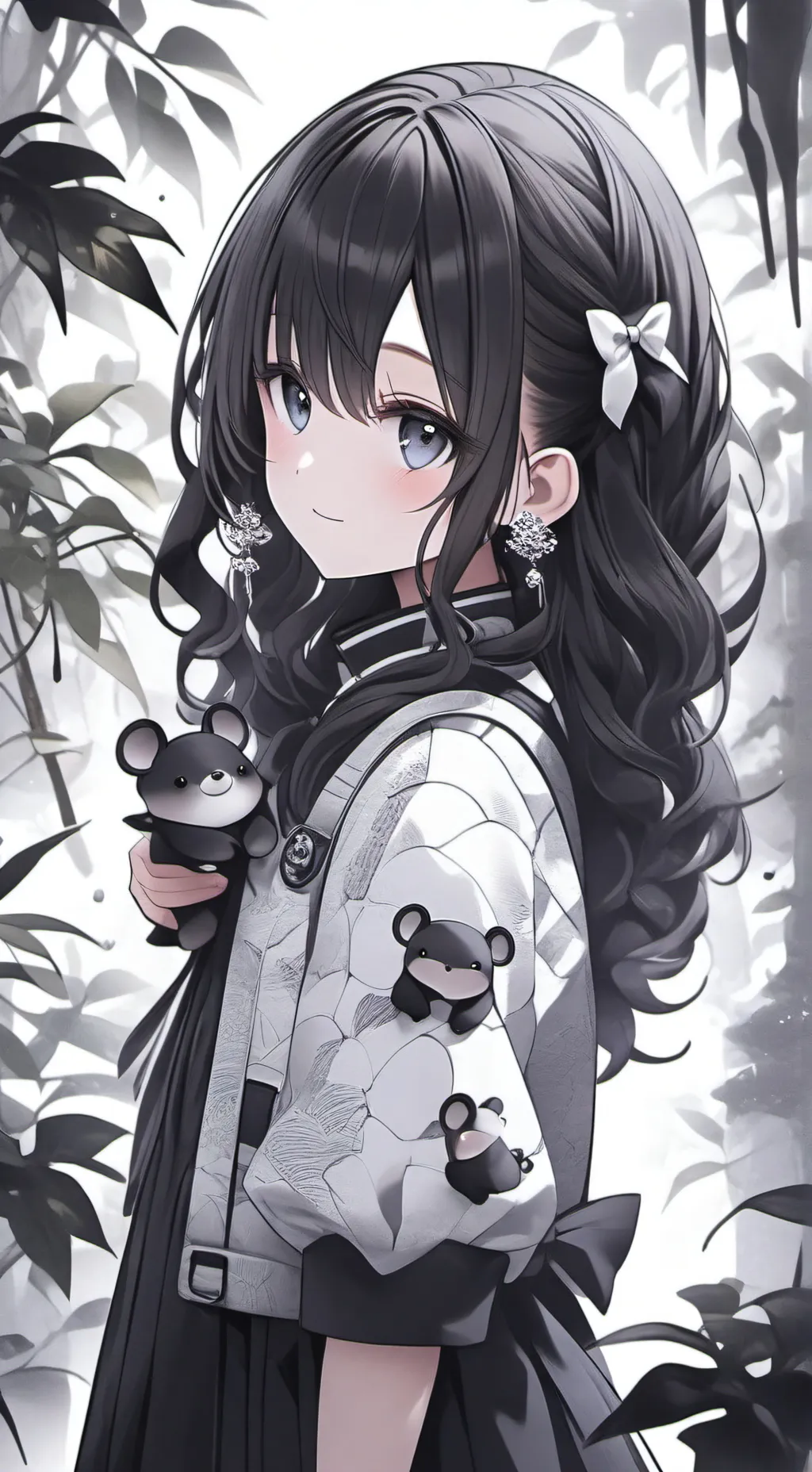 ai character: miko background