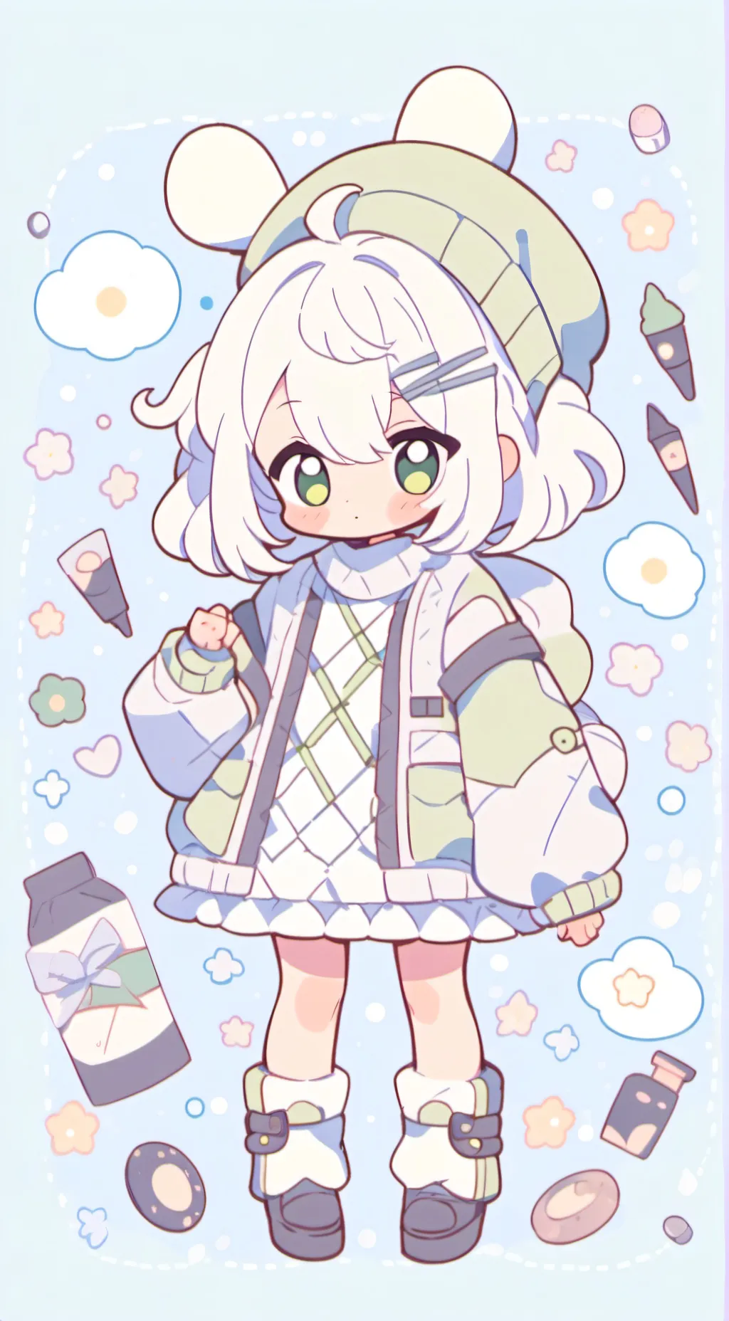 ai character: enseña lo contario background