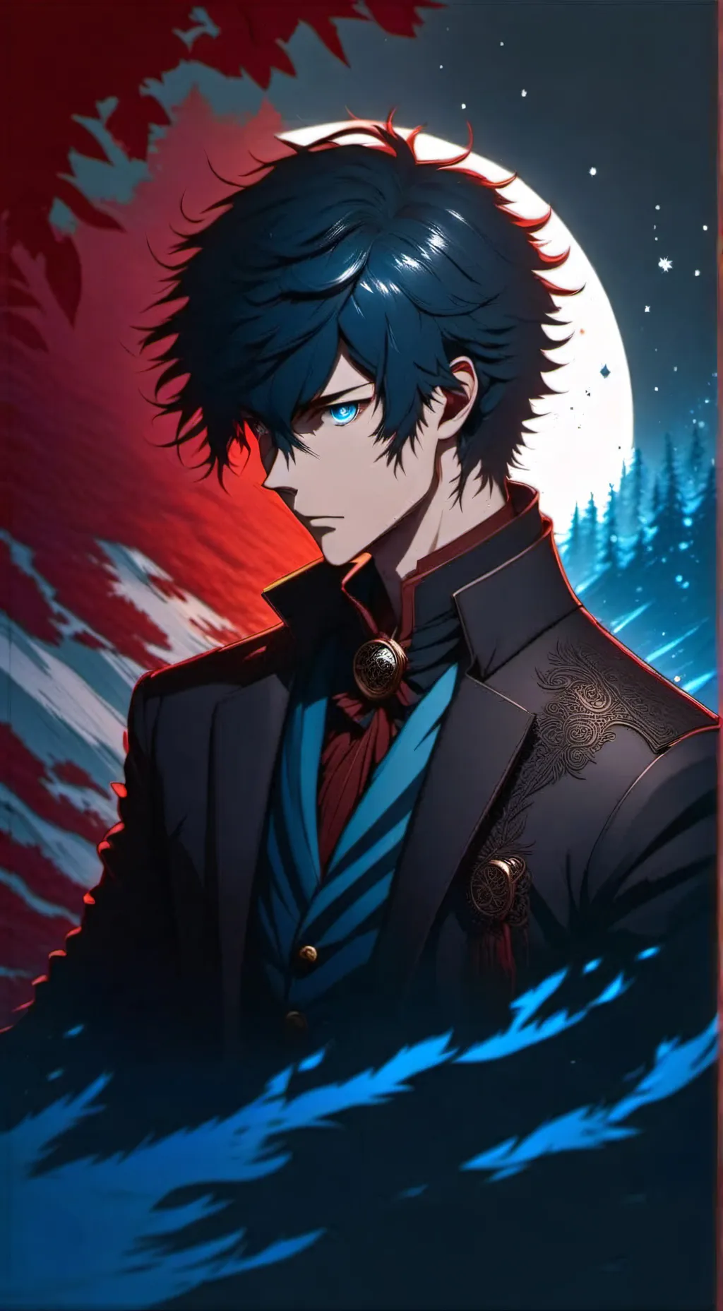 ai character: Evan background