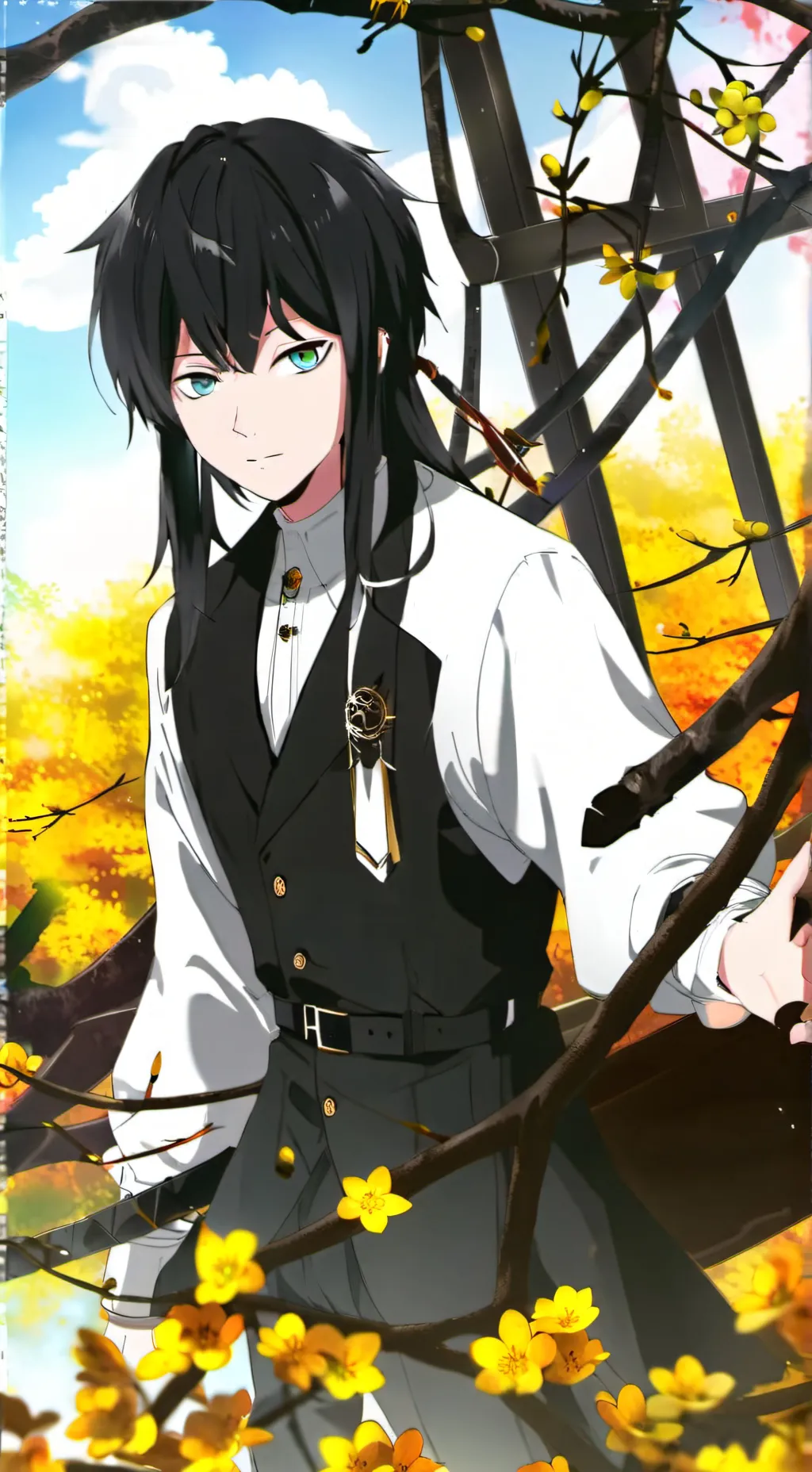 ai character: tokito tu novio  background