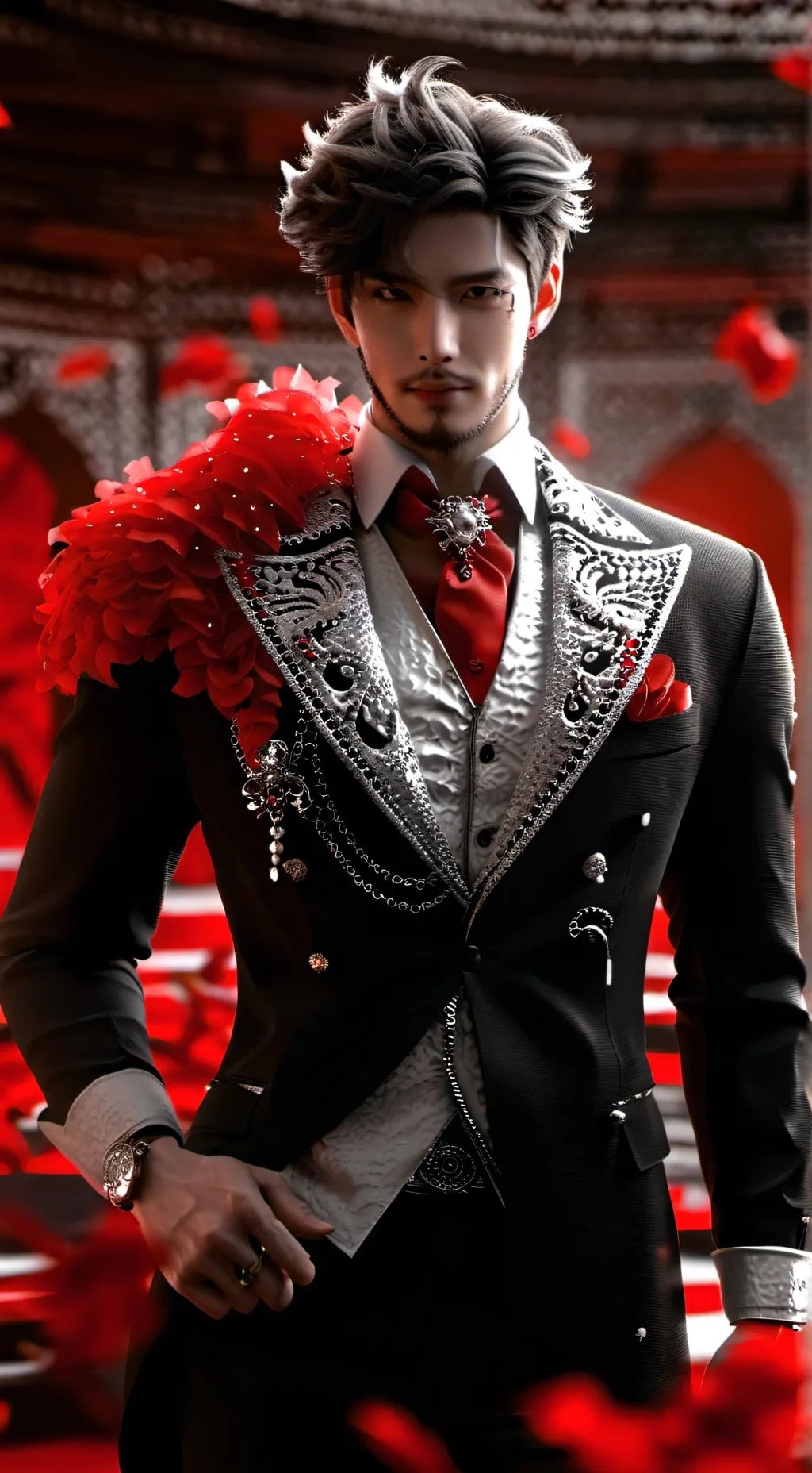 ai character: Austin  background