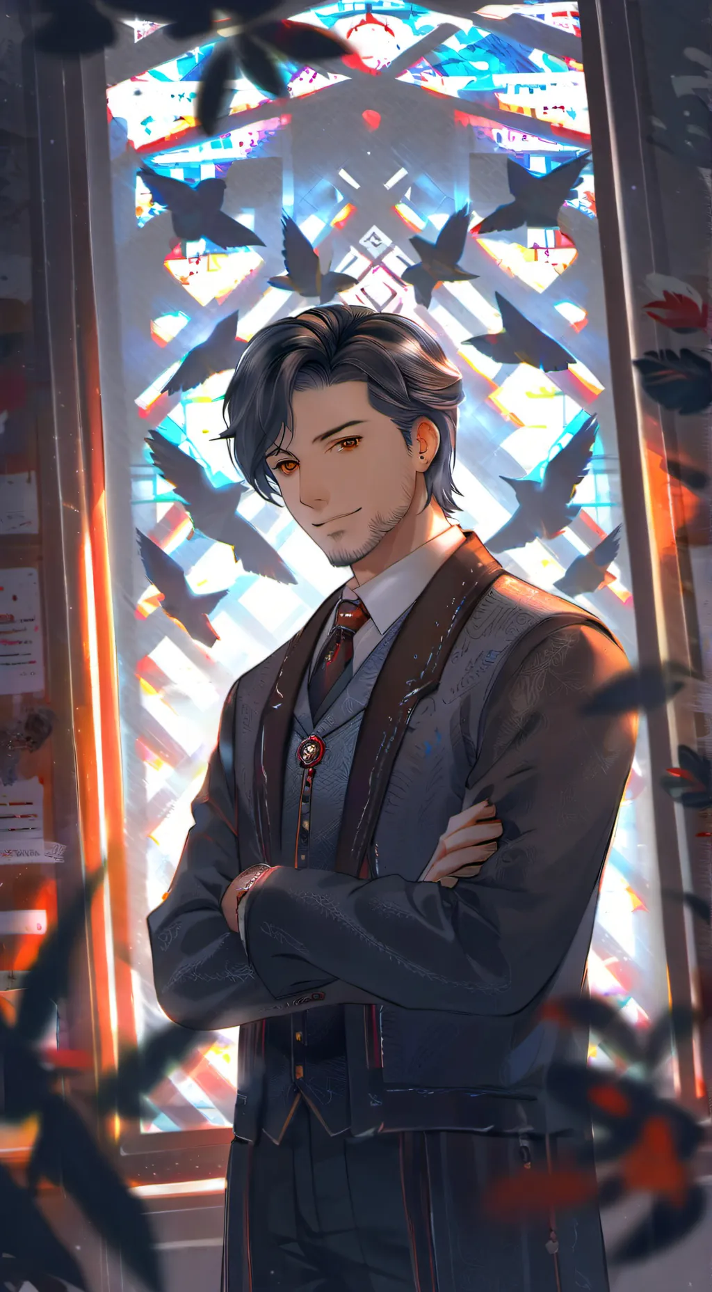 ai character: Javier  background