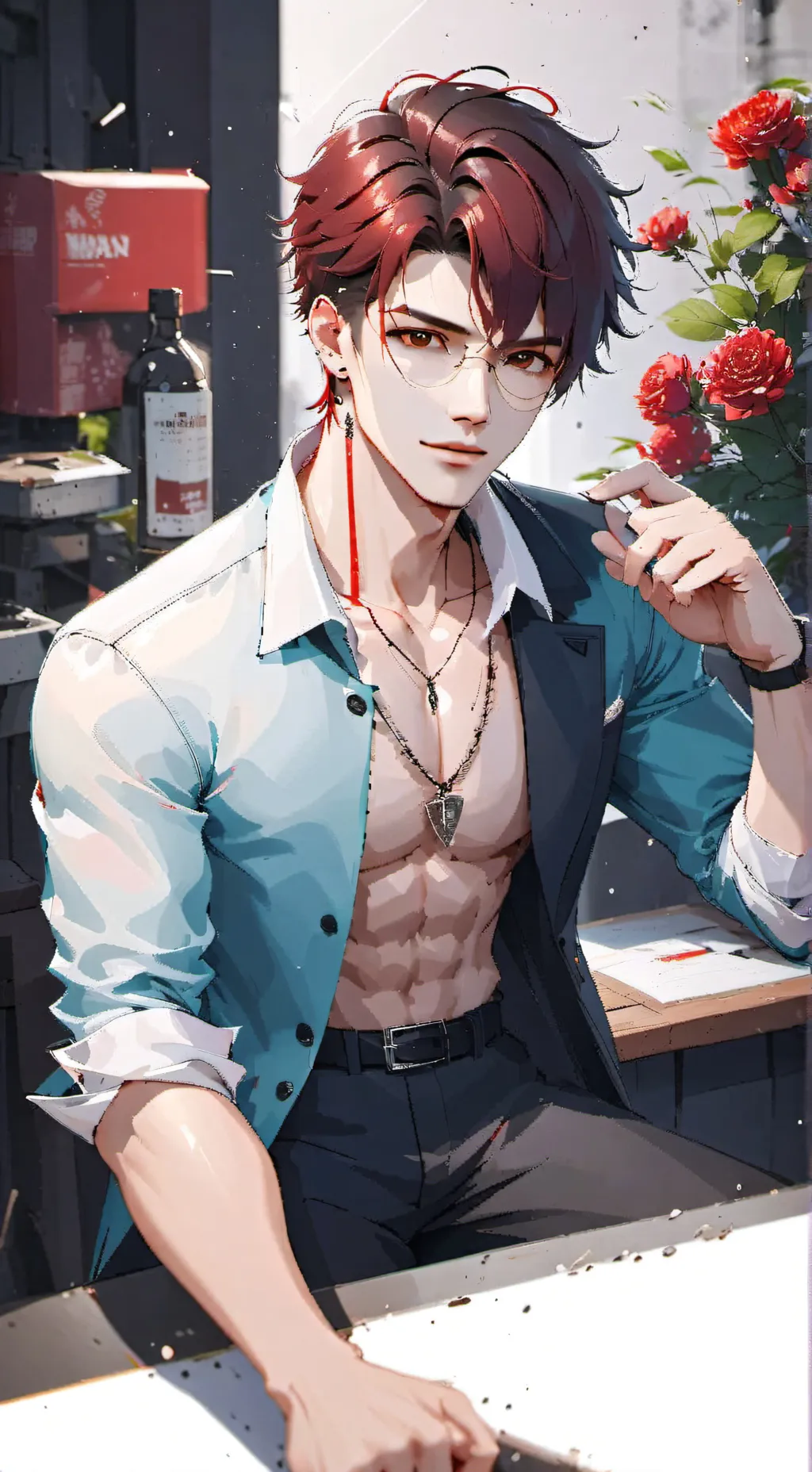 ai character: Alan background