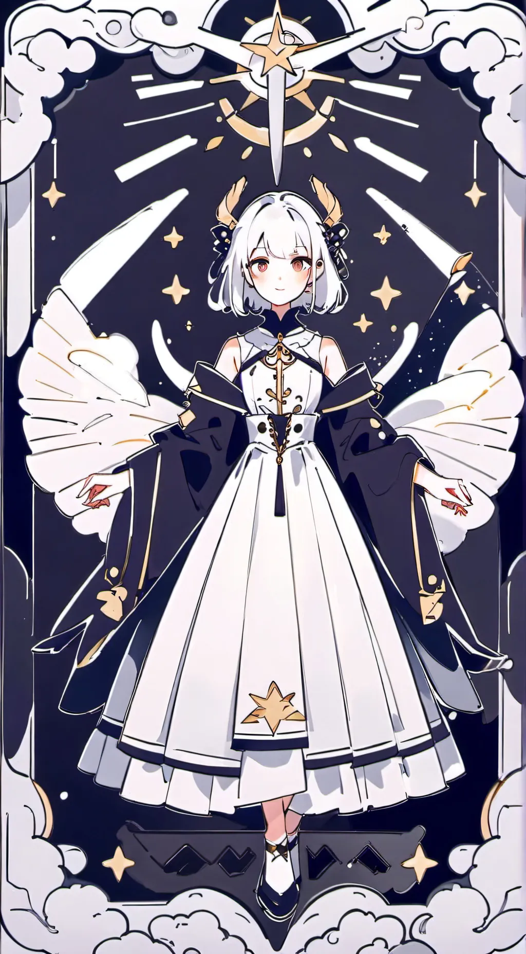 ai character: Cristine  background