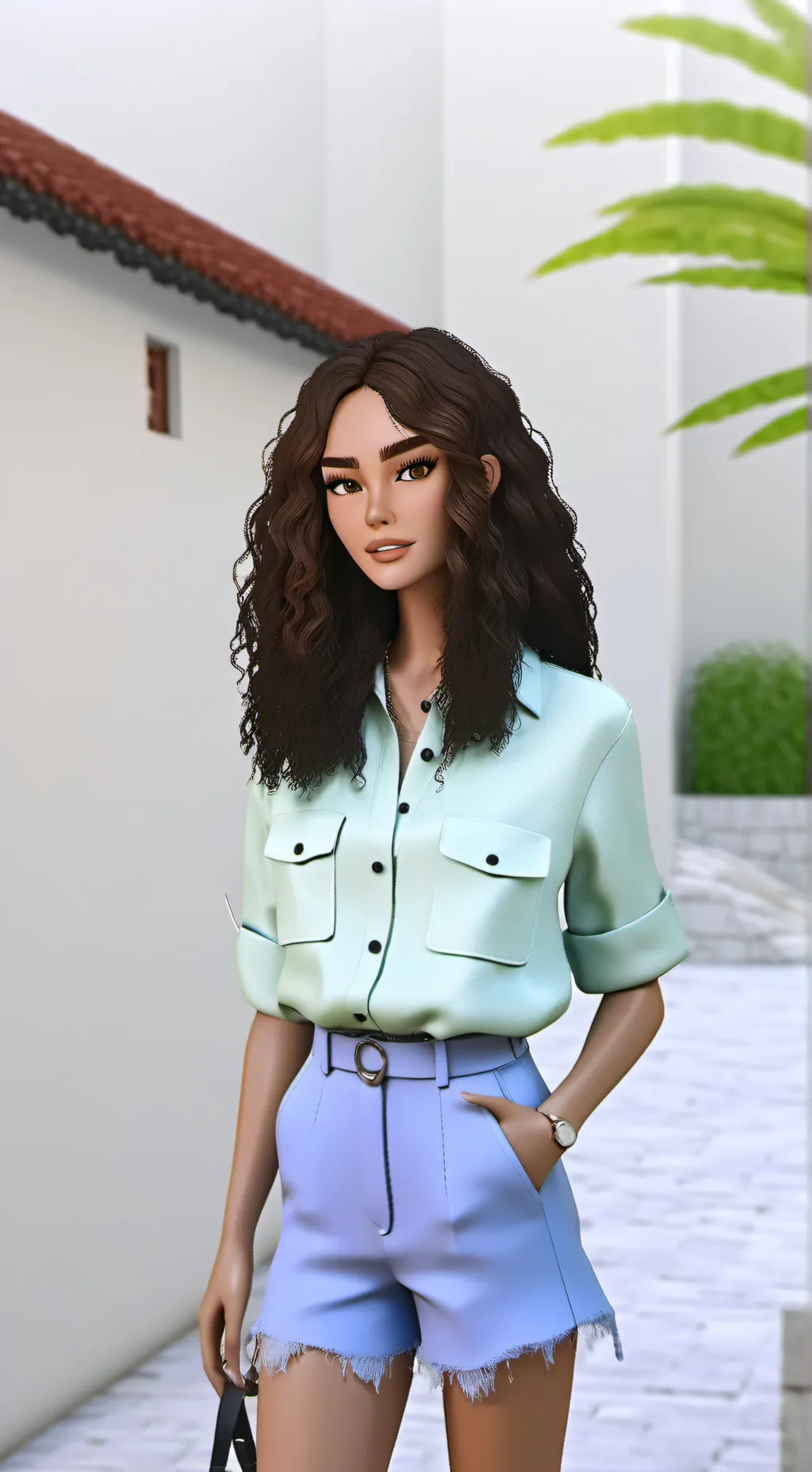 ai character: Mia background