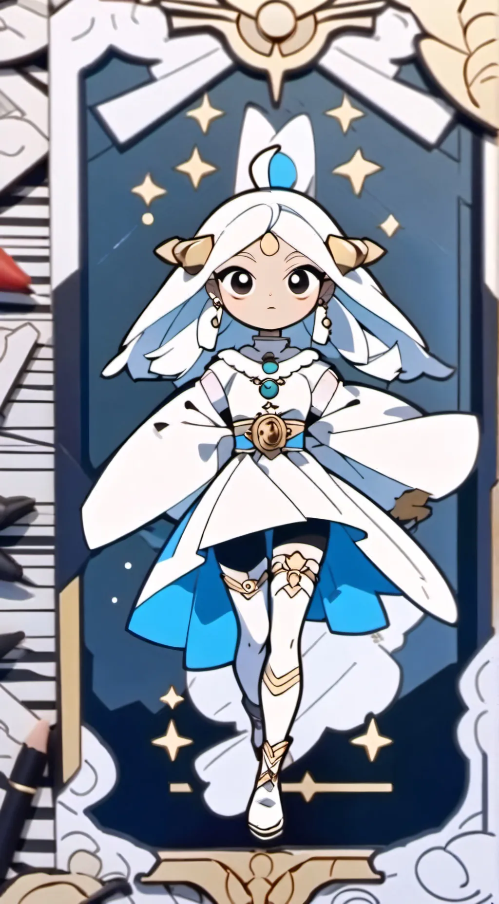 ai character: virus alert! background