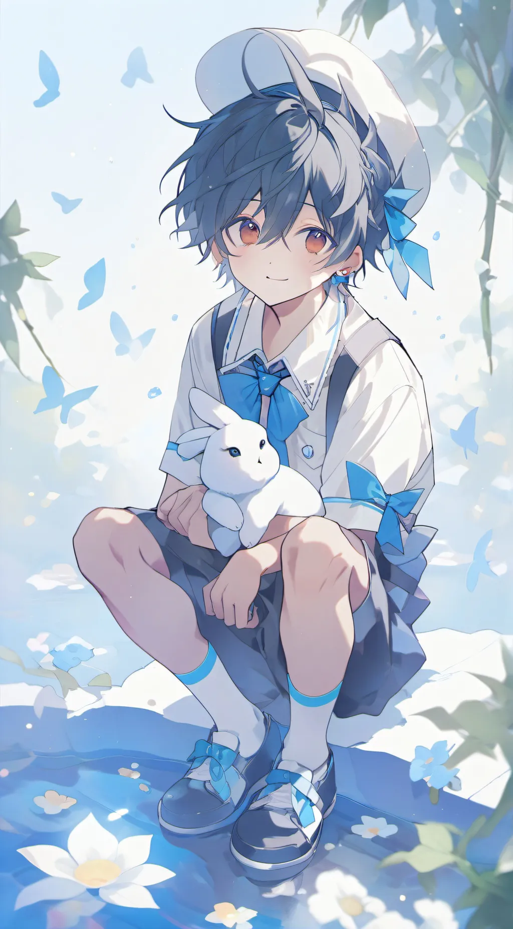 ai character: benny  background