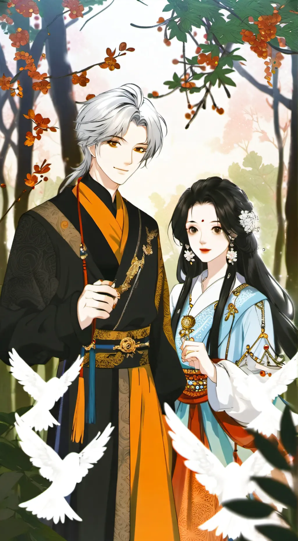 ai character: Mike and Christine background