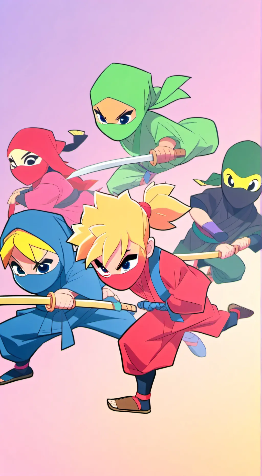 ai character: Ninjago/ninja go! background