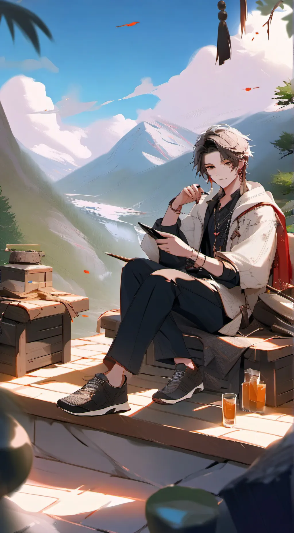 ai character: Jake background