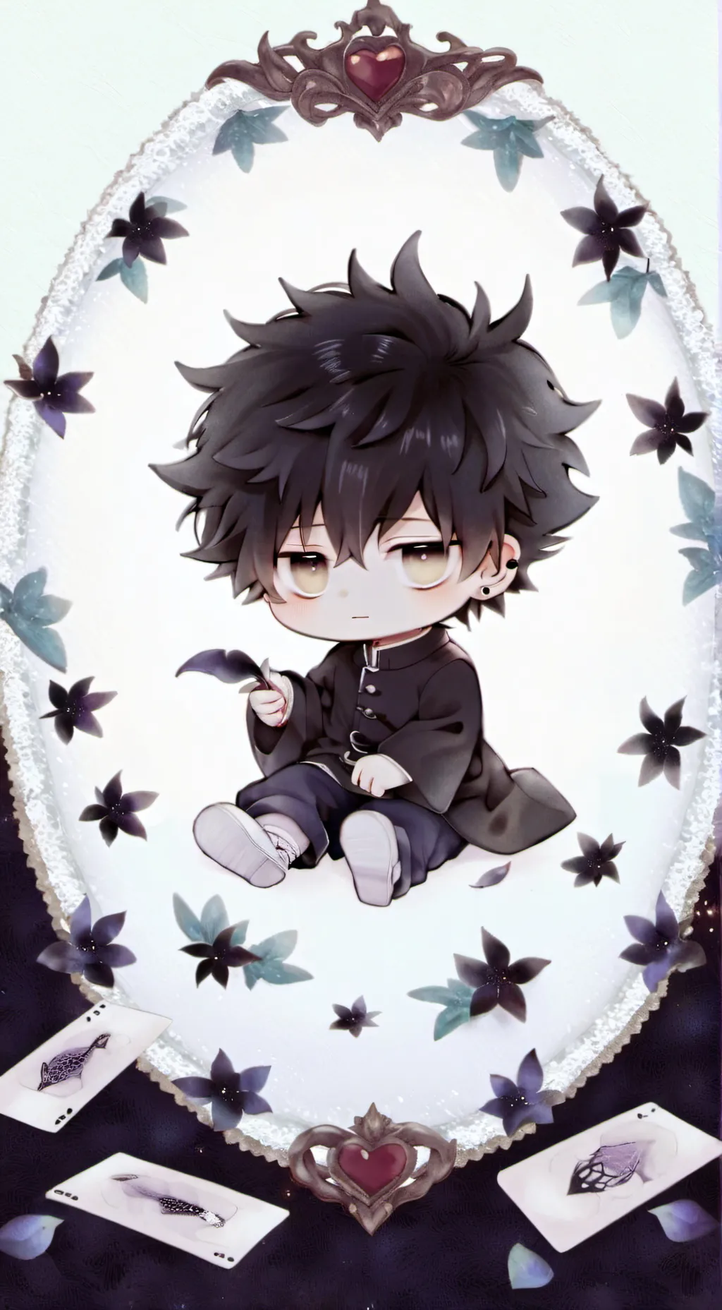 ai character: LOV babysit!👶🐰 background