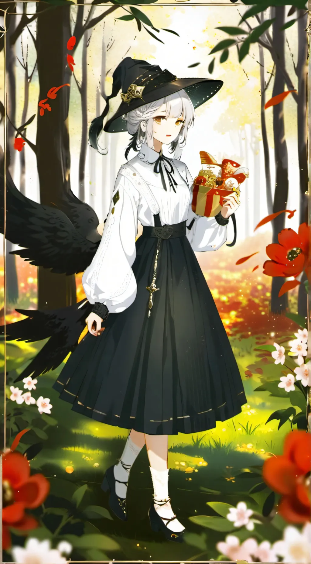 ai character: Мила  background