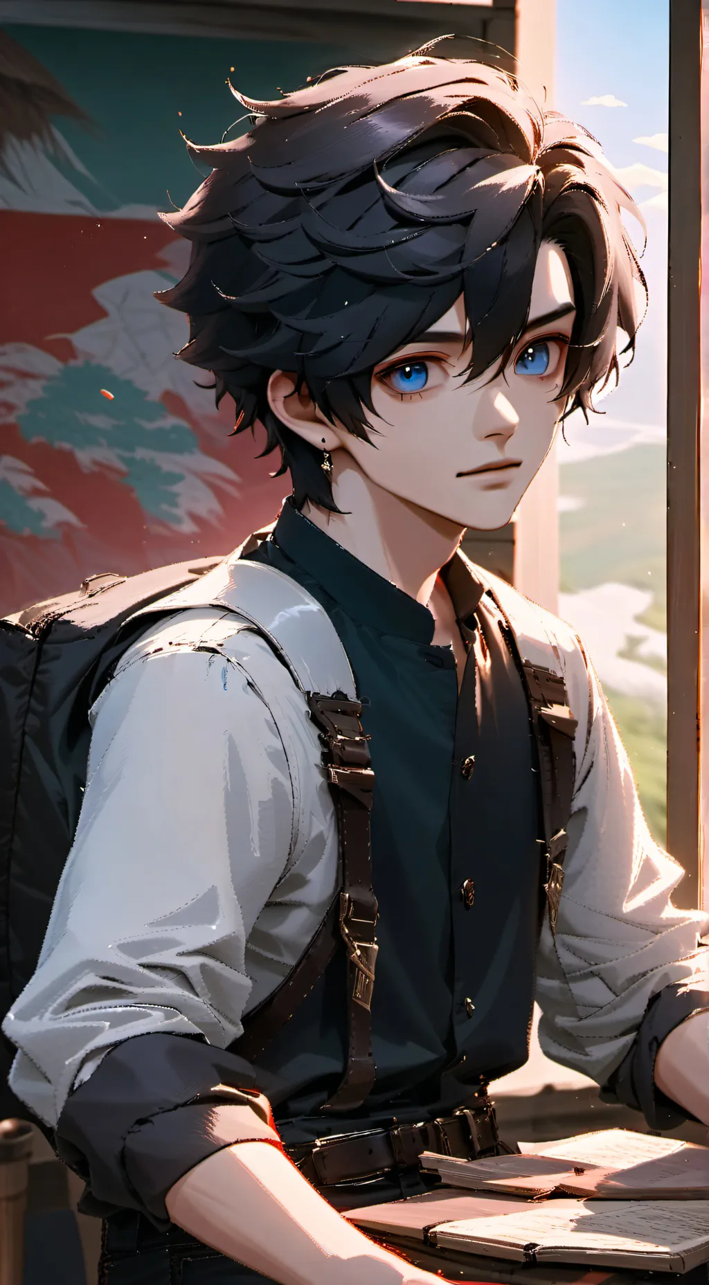 ai character: Xaiver background