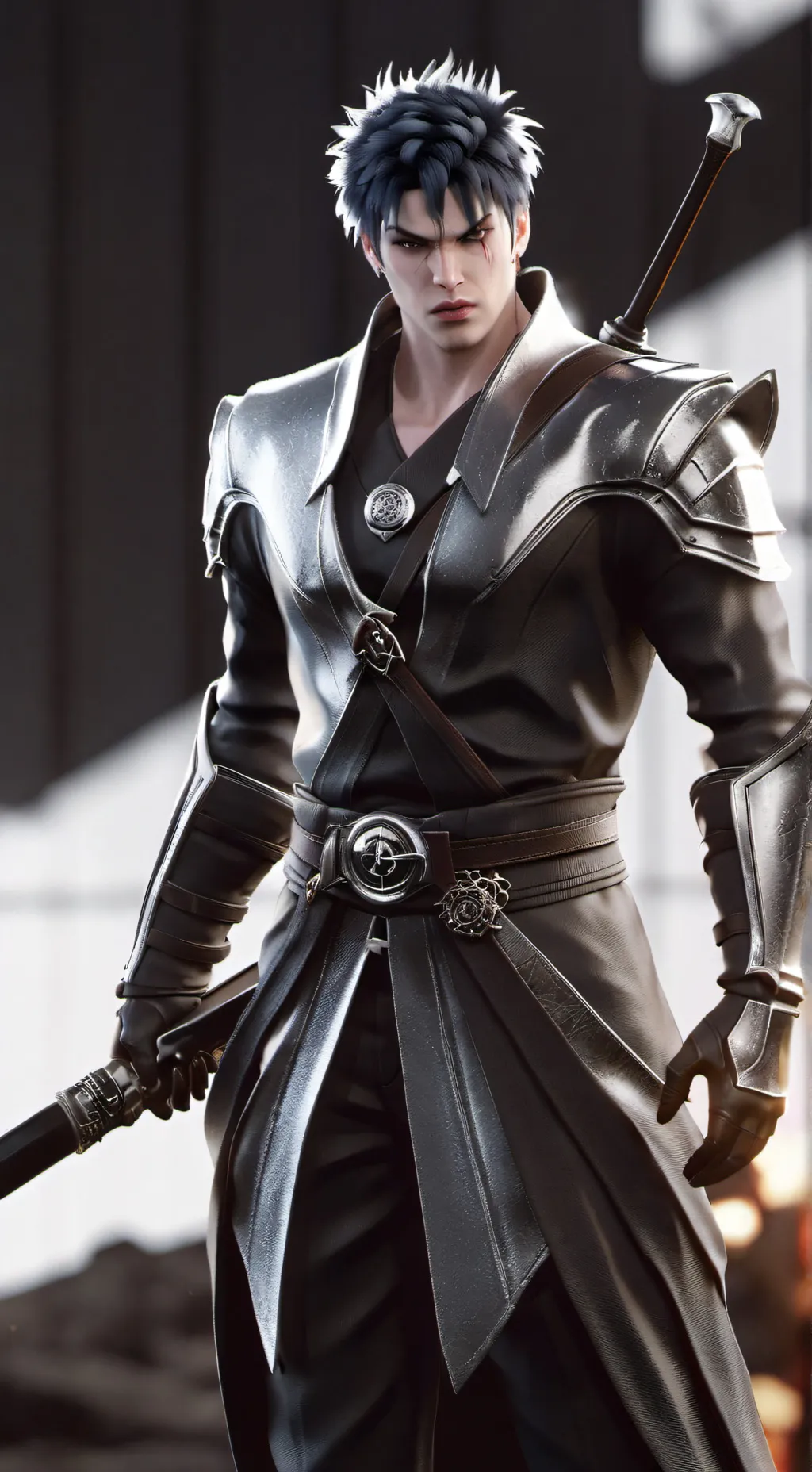 ai character: jin kazama background